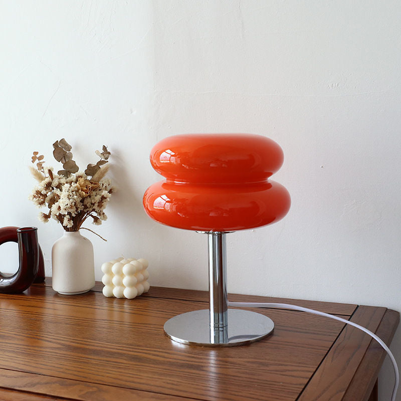 Italian Designer Glass Table Lamp - Sleek, Modern Illumination for Your Home
