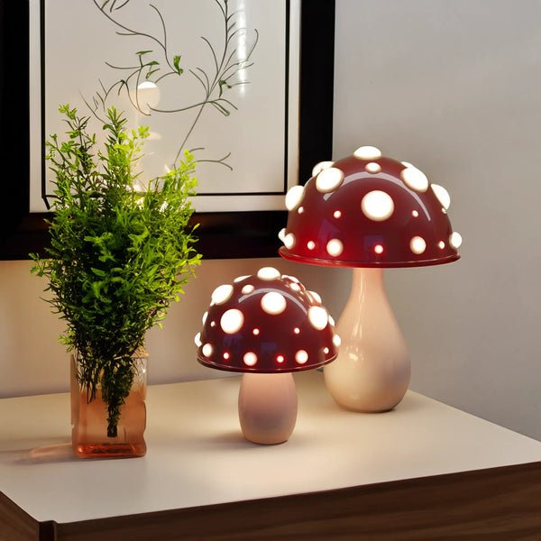 Mushroom LED Table Lamp - Cozy Ambient Lighting