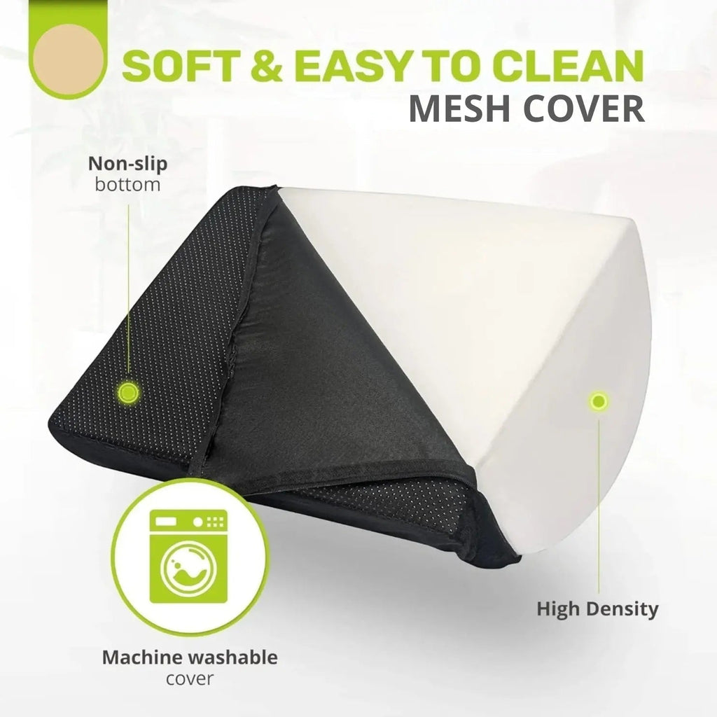 Ergonomic Under Desk Comfort Rest Cushion with Soft Foam Design for Work and Home Seating