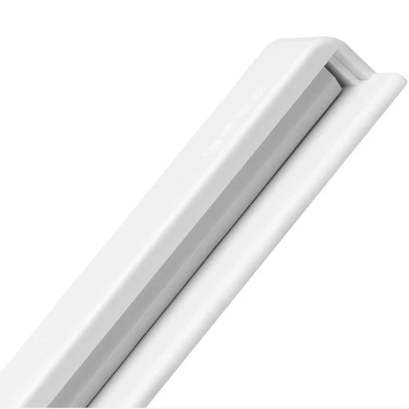 Nail-free Adhesive Toothpaste Holder with Squeezer Design for Bathroom Storage Organization