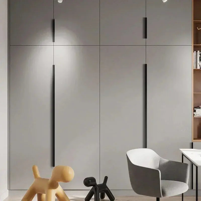 Aluminum Concealed Cabinet Edge Pull Handle for Kitchen Drawer Door (50 cm/ 19.7")