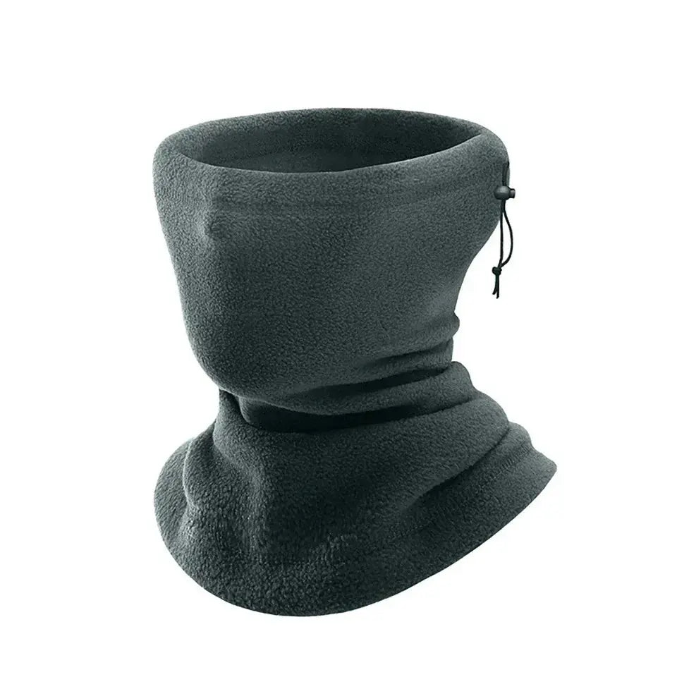 Windproof Fleece Balaclava Half Mask with Breathable Insulation for Winter Riding and Outdoor Activities