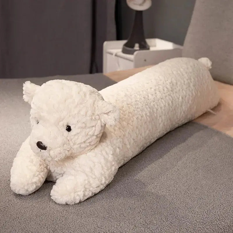 Large Rabbit Body Pillow with Long Plush Design for Sleeping and Decorative Use