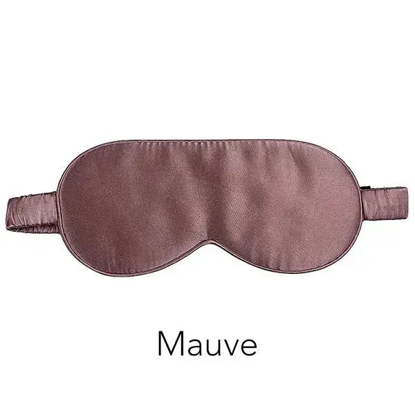 Bamboo Sleep Mask with Adjustable Strap and Light Blocking for Travel and Rest