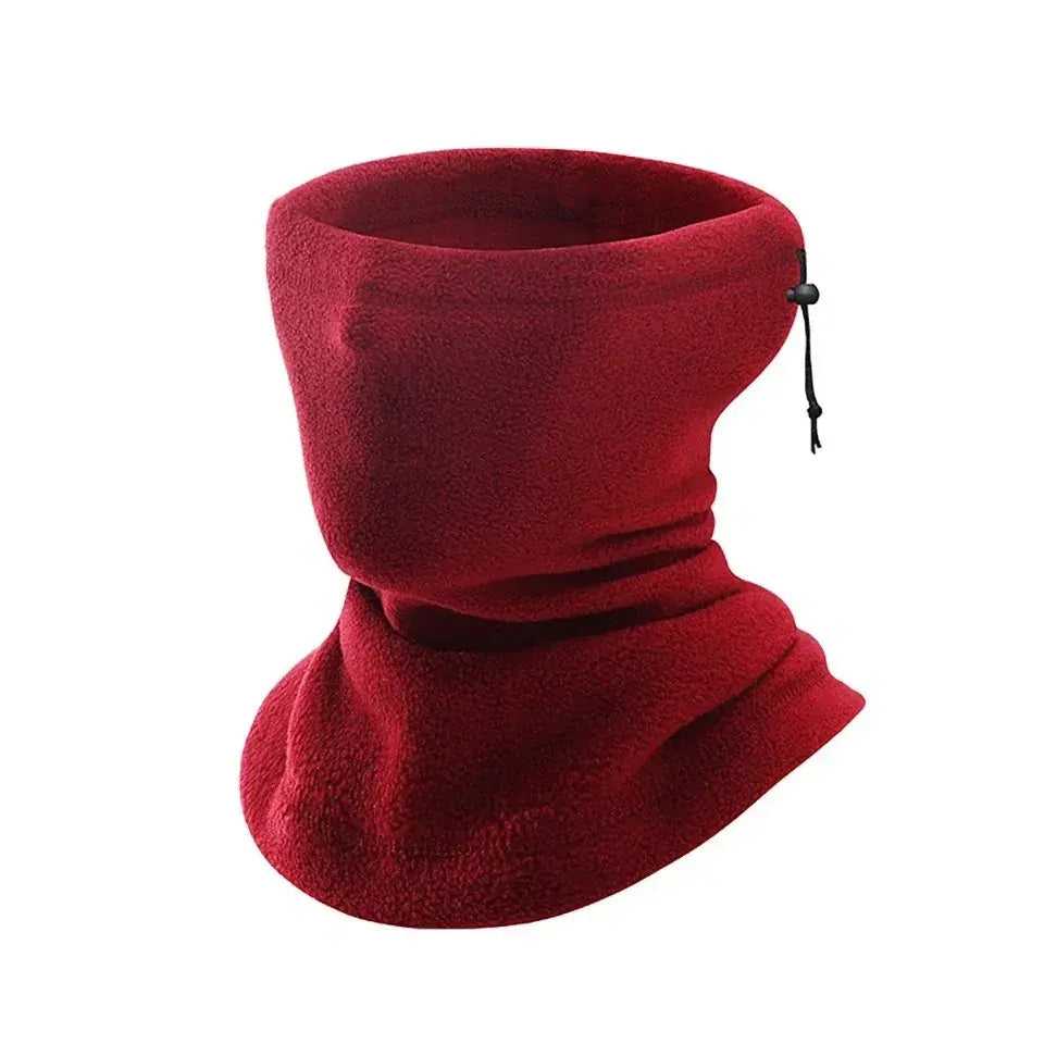 Windproof Fleece Balaclava Half Mask with Breathable Insulation for Winter Riding and Outdoor Activities
