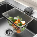 Kitchen Sink Filter Holder Disposable Food Waste Strainer (1 Pcs Drain Rack + 50 Pcs Filter)