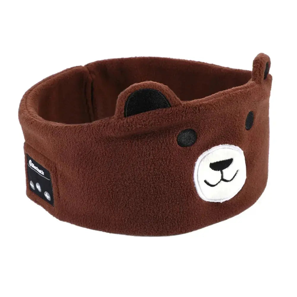 Bluetooth 5.0 Music Sleep Mask for Kids with Built-in Stereo Speakers and Hands-Free Control
