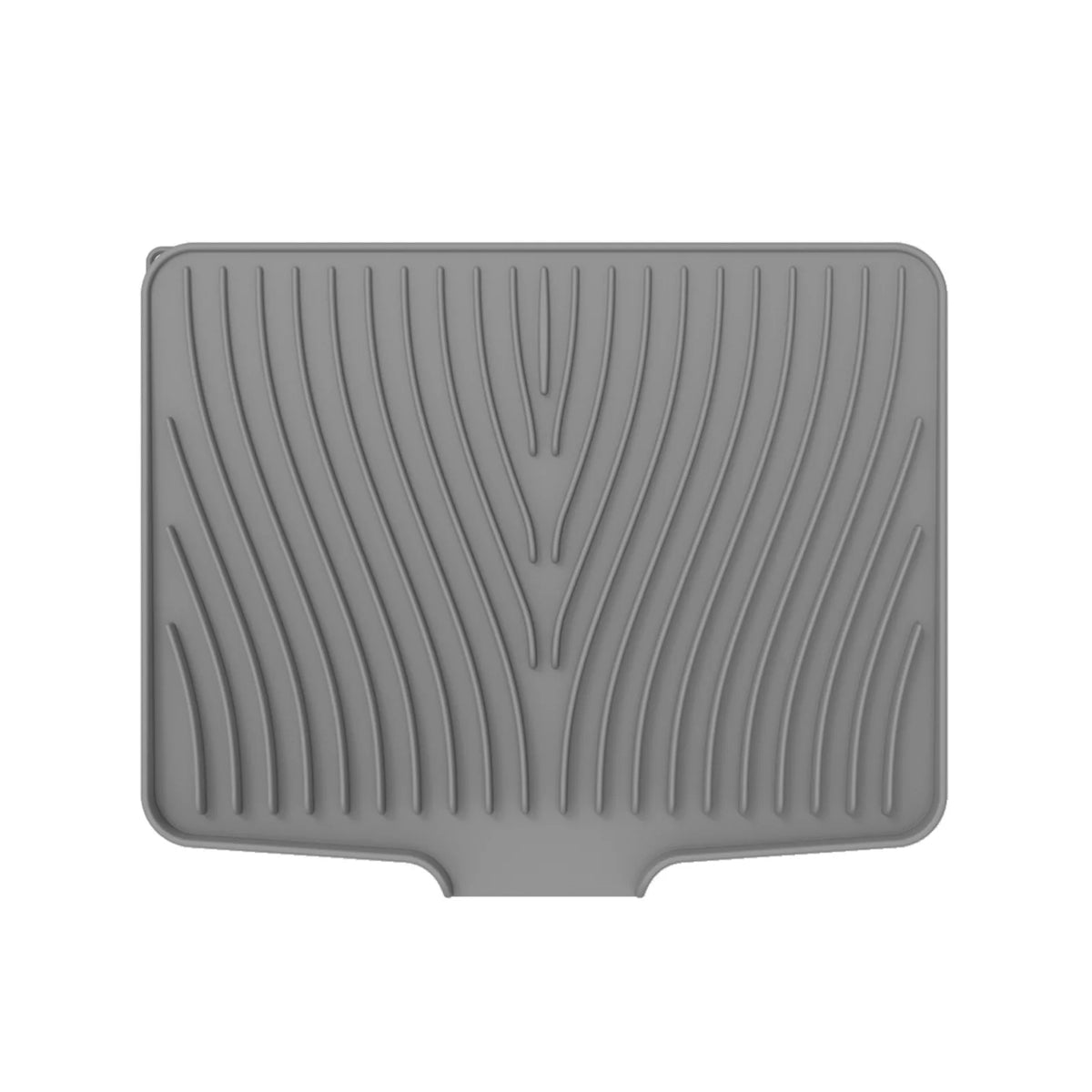 Countertop Drain Pad with Built In Drain Design for Kitchen Dish Drying Use