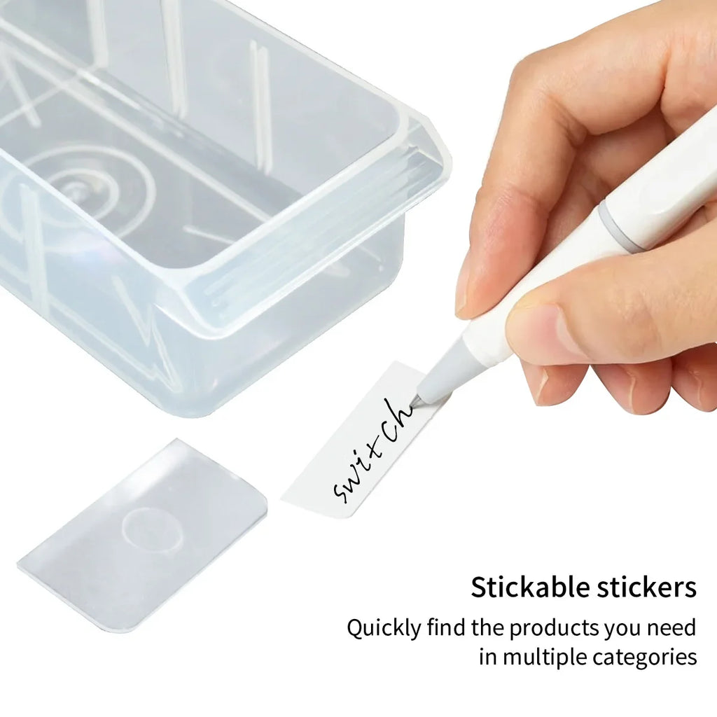 Wall Mounted Parts Organizer Box with 25 Grid Drawer Design for Screws Hardware and Small Component Storage