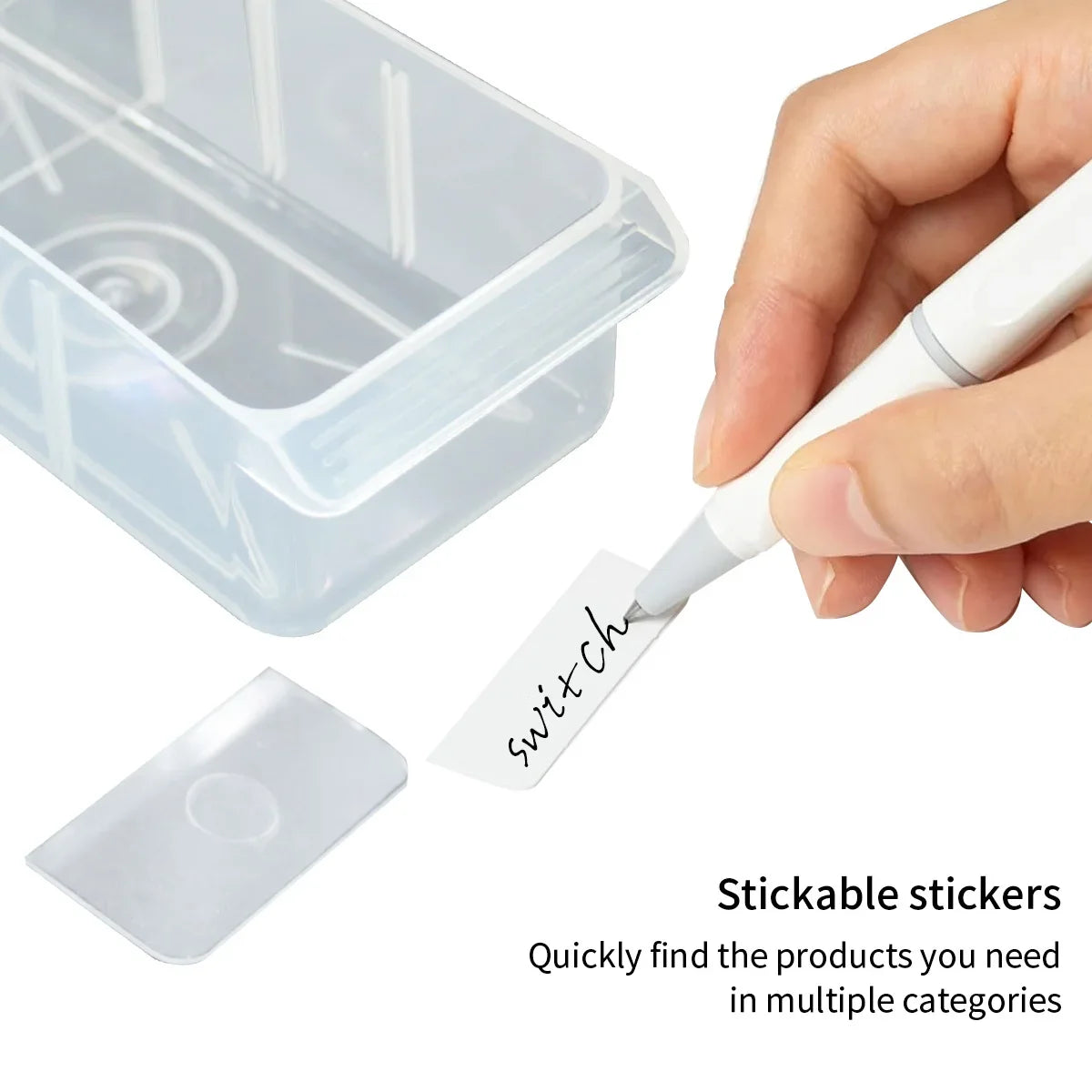 Wall Mounted Parts Organizer Box with 25 Grid Drawer Design for Screws Hardware and Small Component Storage