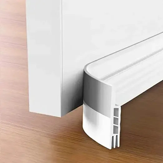 Door Weather Stripping Seal Strip PVC Adhesive Draft Stopper for Bottom Gap Noise Reduction and Window Sealing