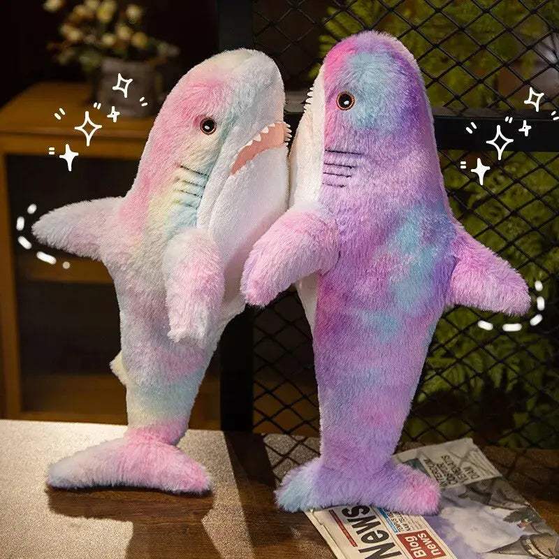 11.8" (30cm) Purple Shark Plush Toy with Soft Cotton Filling for Sleep Comfort, Relaxation, Gifting, and Decorative Room Display