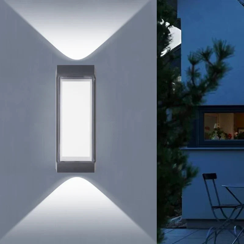 Sleek Modern LED Up-and-Down Wall Light