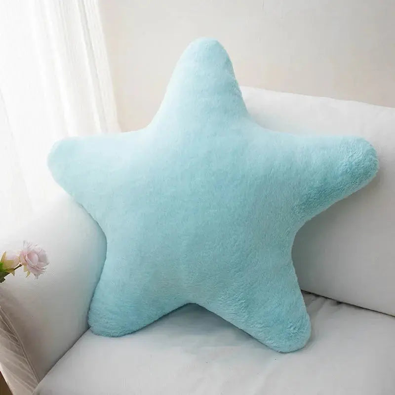 Plush Star Decorative Cushion with Soft Throw-Pillow Design for Kids’ Rooms, Bedrooms, and Cozy Living Spaces