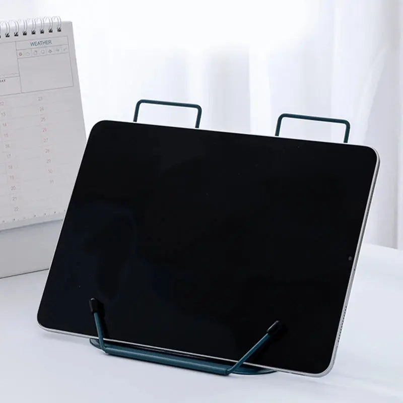 Adjustable Desk Book Stand Portable Cookbook Textbook Holder