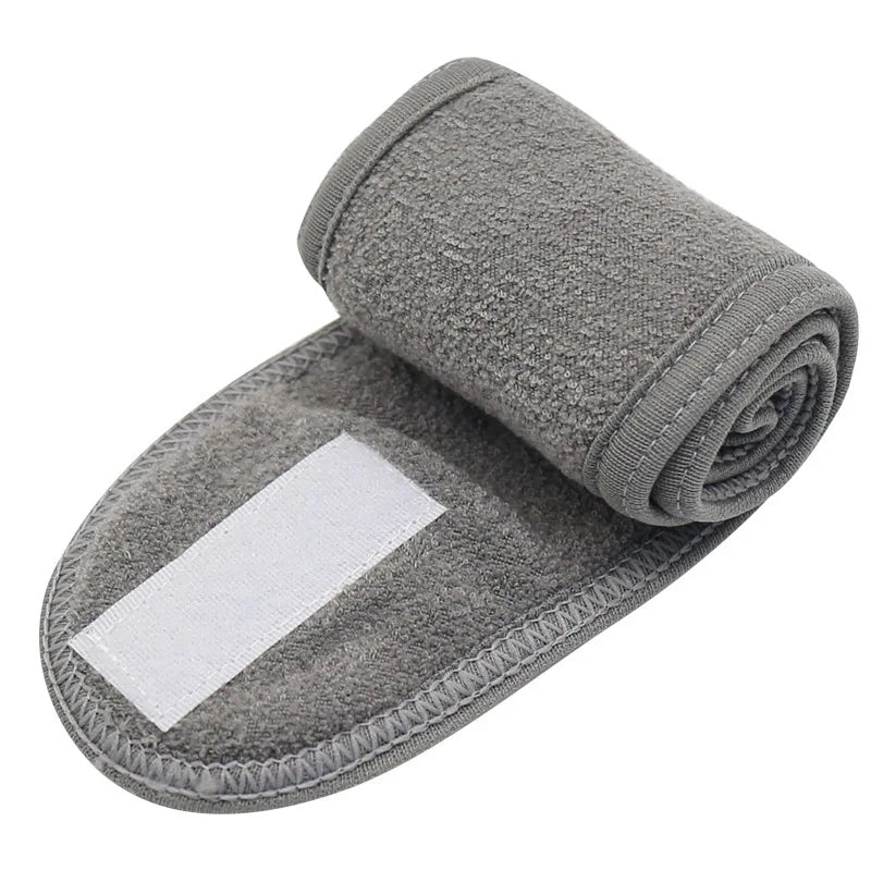 Microfiber Spa Headband with Adjustable Fit and Soft Stretch Design for Face Washing Makeup and Daily Care