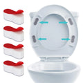 Universal Toilet Seat Protector Pads with Non-Slip Adhesive, Cushioned for Bidets, Elderly, Pregnancy, and Bathroom Safety