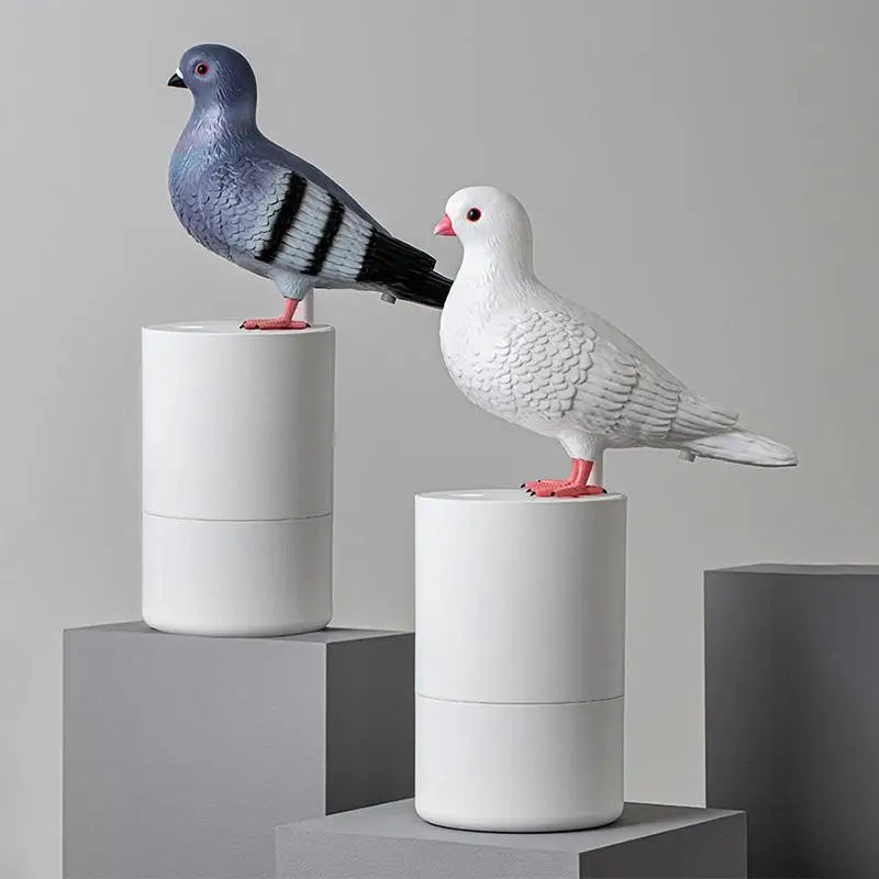 Pigeon Foam Dispenser with Automatic Touchless Sensor Design for Bathroom and Kitchen Hand Washing (11×6×4"/27×16×9cm)