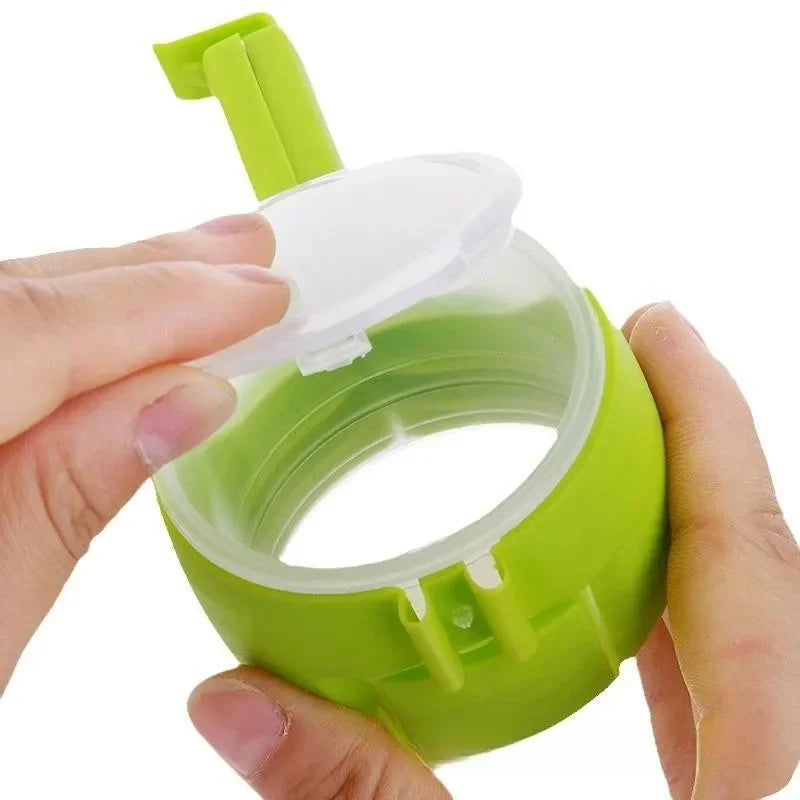 Pour Spout Bag Clips with Sealing Design for Snacks Cereal and Food Storage Bags (4 Pcs)