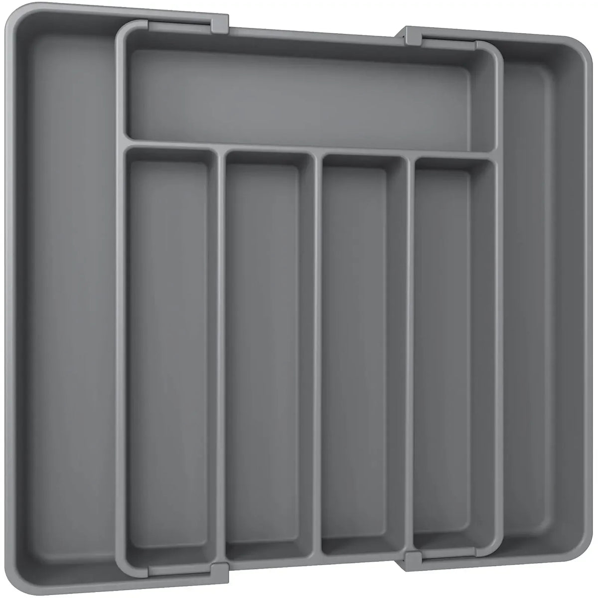 Adjustable Kitchen Drawer Organizer Tray Expandable Cutlery Divider for Forks Knives and Utensil Storage