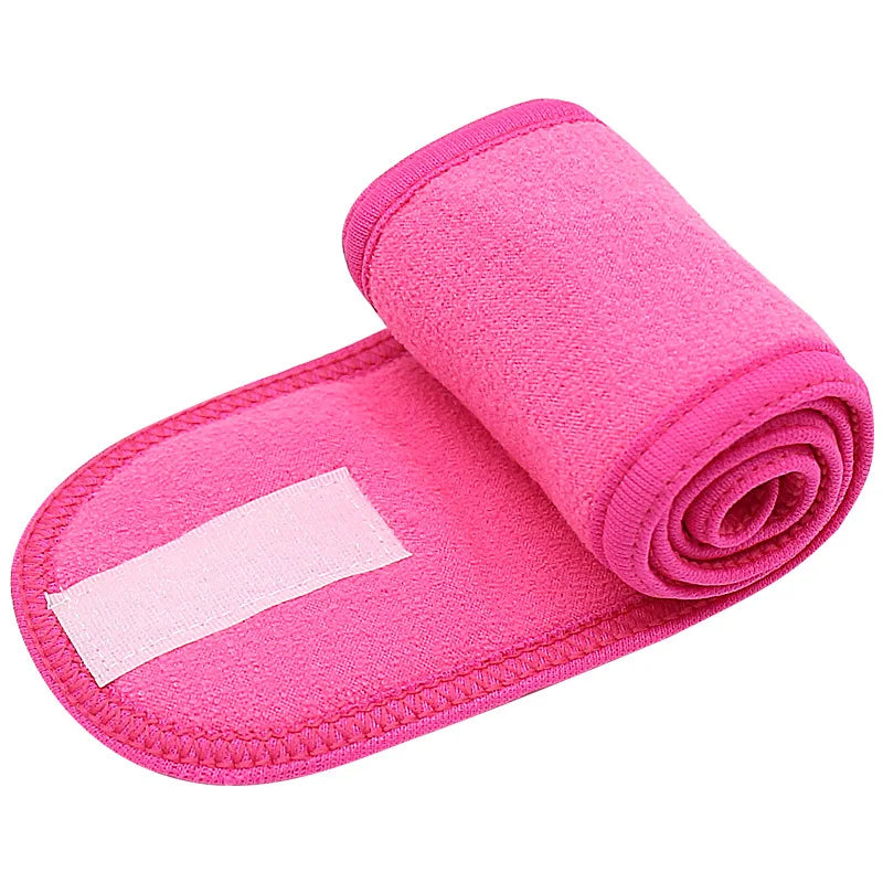 Microfiber Spa Headband with Adjustable Fit and Soft Stretch Design for Face Washing Makeup and Daily Care