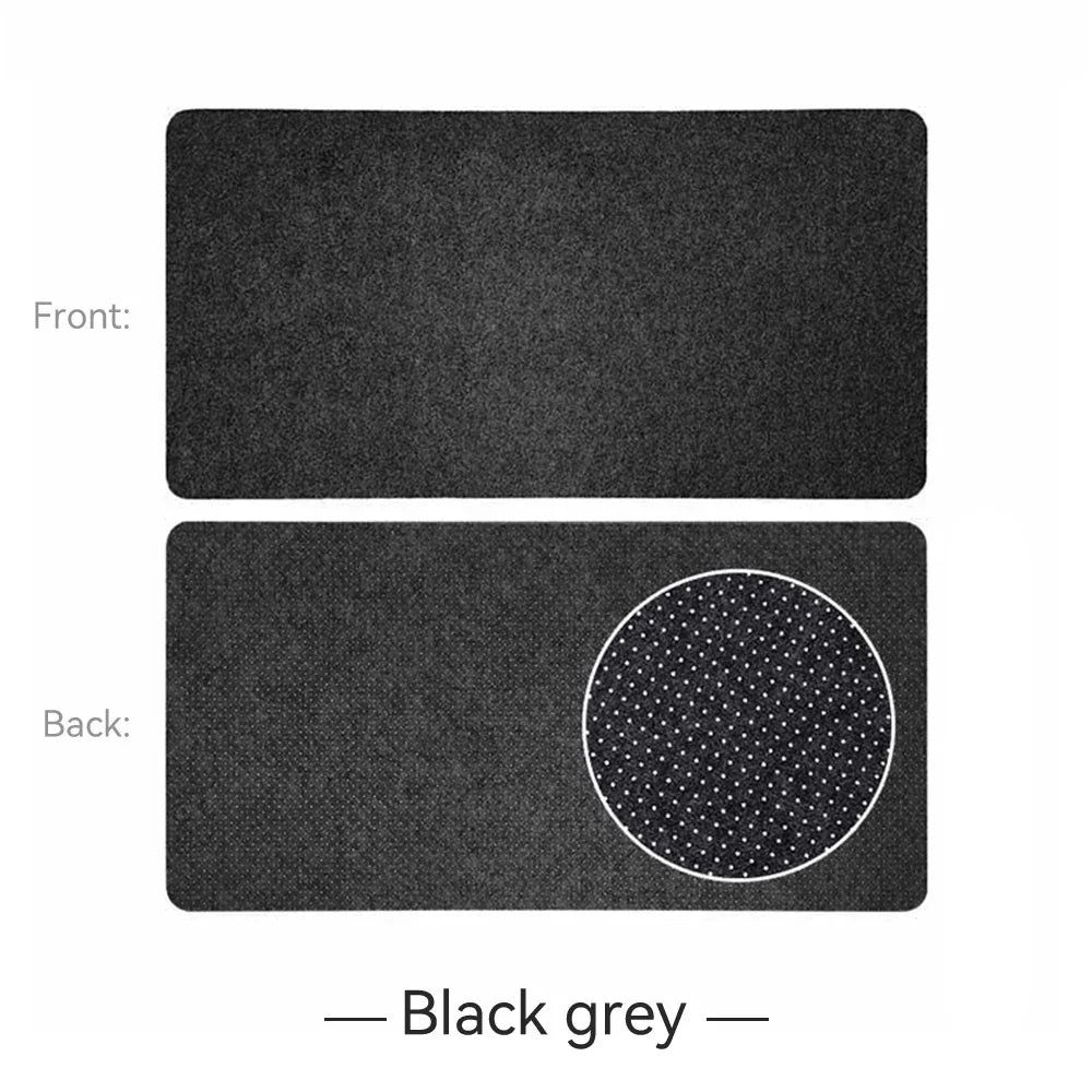 Large Wool Felt Mouse Pad and Desk Protector Mat with Non-Slip Backing for Office and Gaming Use