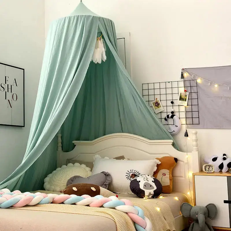 Large Dome Bed Canopy Castle Style Mosquito Net Tent for Kids Bedroom and Play Space