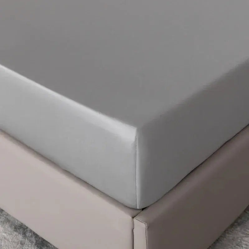 Bamboo Cooling Fitted Sheet with Deep Pocket and Smooth Weave for Everyday Bedding