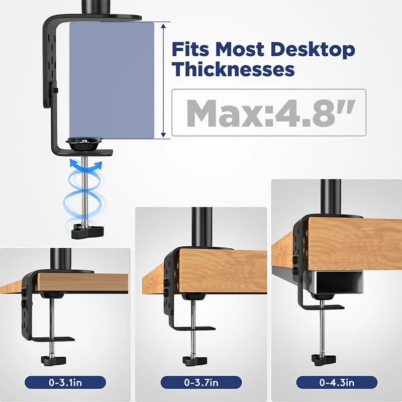 Adjustable Rotating Cat Perch with Clamp On Desk Design for Indoor Climbing and Resting