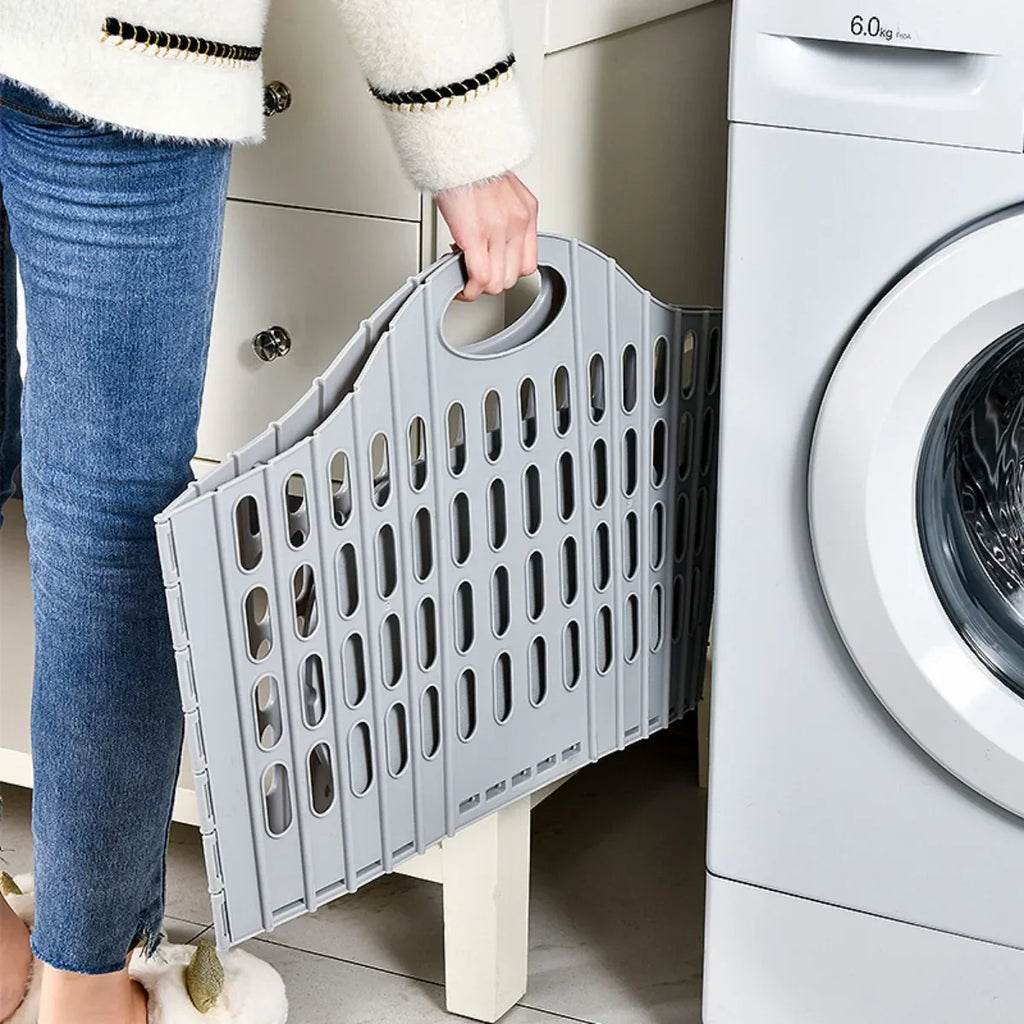 Foldable Laundry Hamper Portable High Capacity Clothes Basket