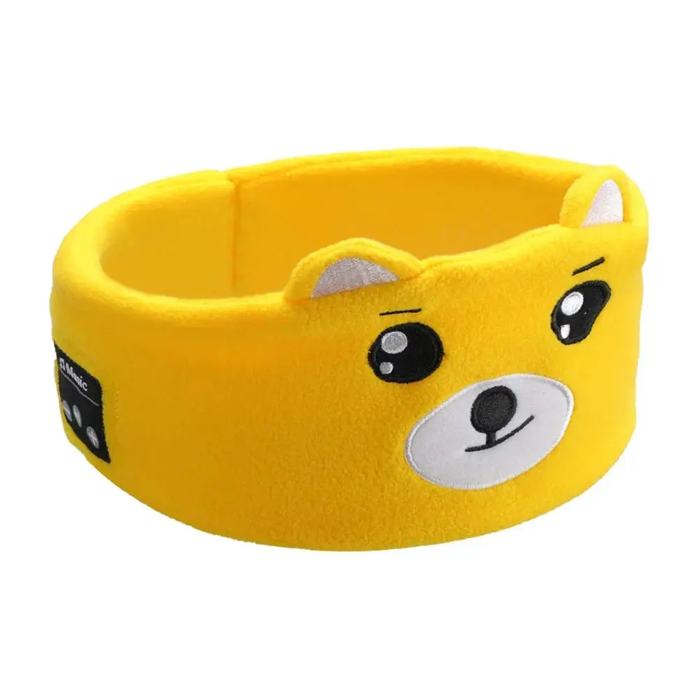 Bluetooth 5.0 Music Sleep Mask for Kids with Built-in Stereo Speakers and Hands-Free Control