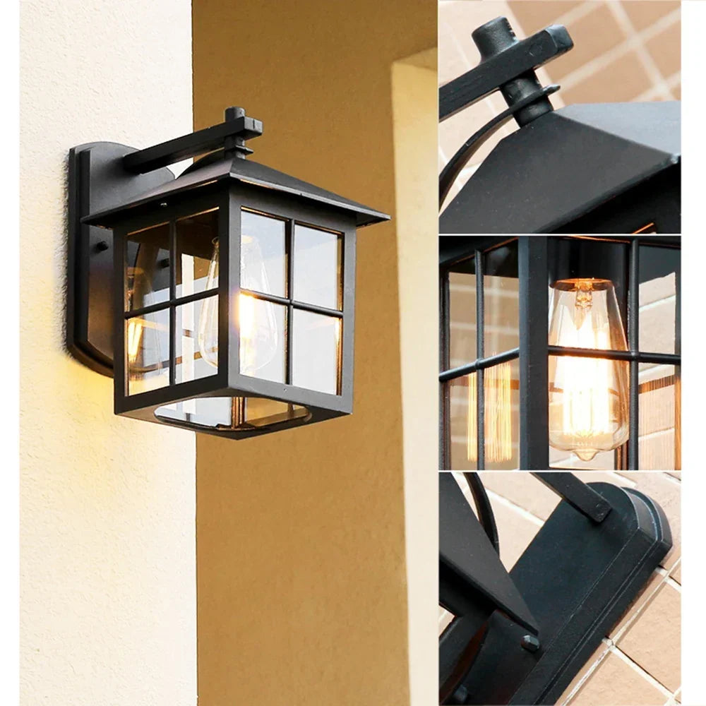 Camden Outdoor Wall Lantern – Weatherproof Exterior Lighting