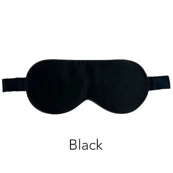 Bamboo Sleep Mask with Adjustable Strap and Light Blocking for Travel and Rest