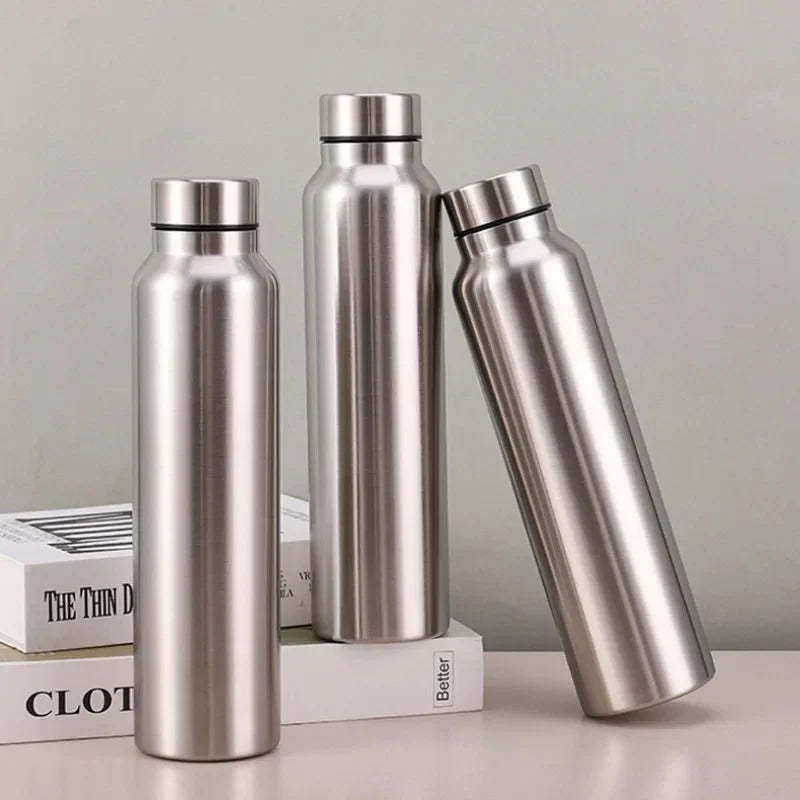 Sport Bottle with 1000ml Stainless Steel Insulated Design for Camping Gym and Travel Use
