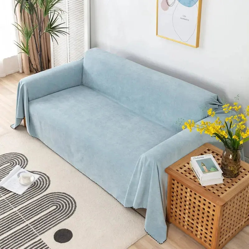 Waterproof Anti-slip Sofa Cover with Dust-proof Fabric for Living Room and Bedroom Furniture Protection