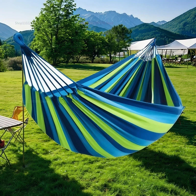 Premium Canvas Hammock for Ultimate Outdoor Relaxation