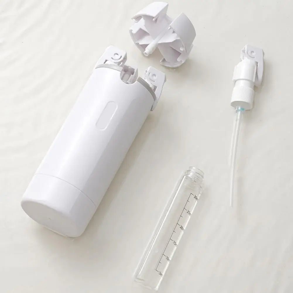 4 In 1 Travel Dispenser Bottle with Leakproof Refillable Design for Toiletry and Cosmetic Storage