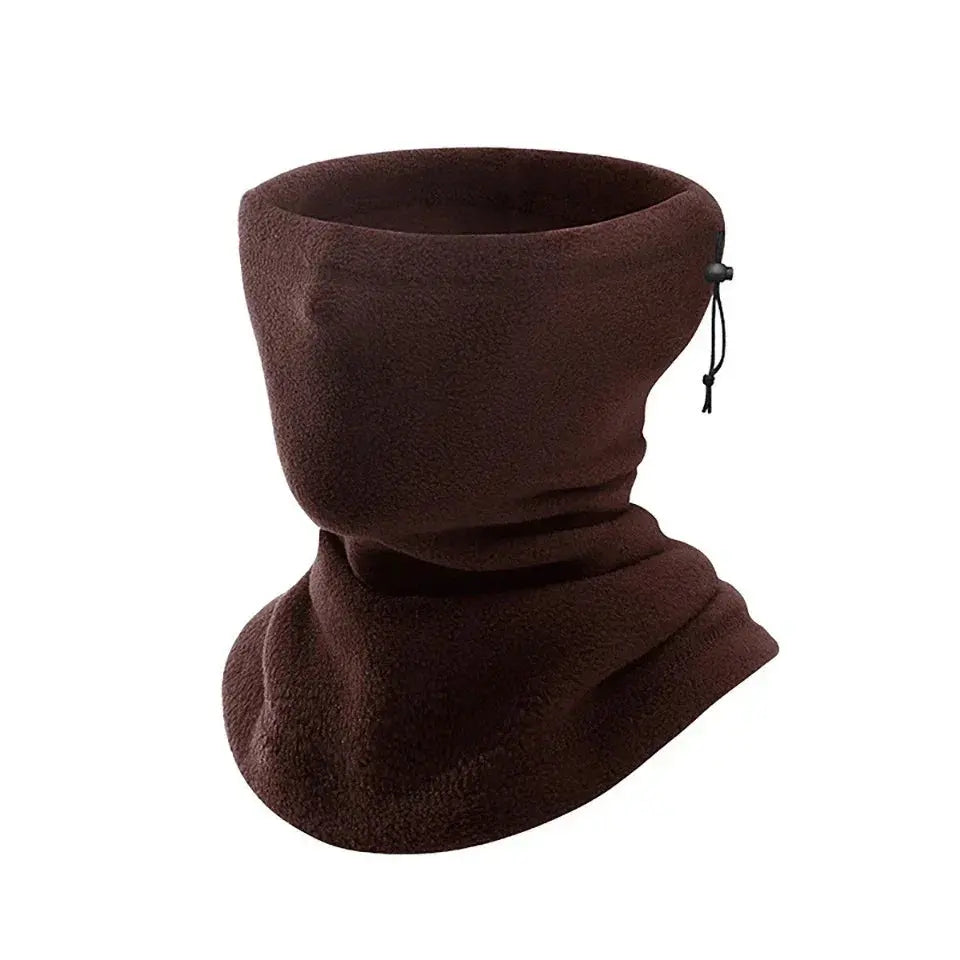 Windproof Fleece Balaclava Half Mask with Breathable Insulation for Winter Riding and Outdoor Activities