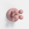 Punch Free Silicone Hook Holders with Self Adhesive Design for Bathroom and Small Item Organization