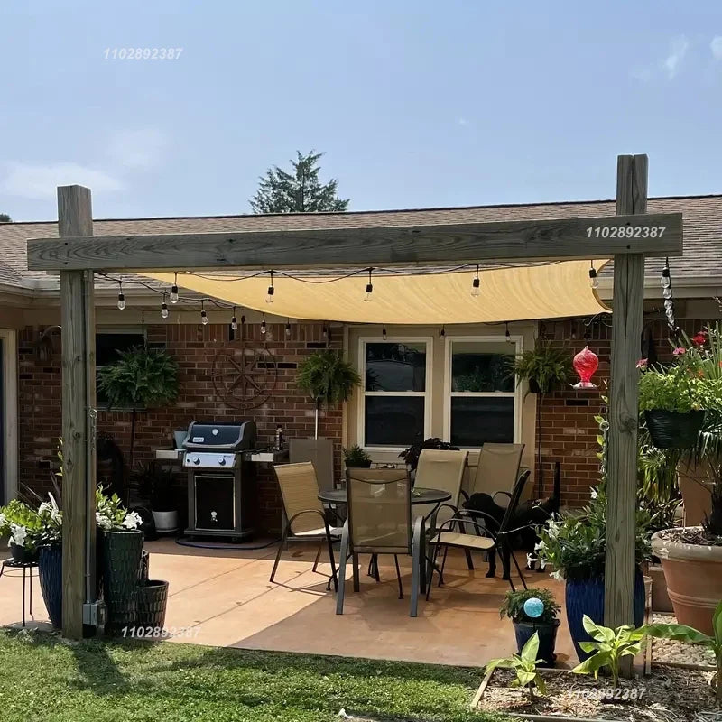 HDPE Shade Net Cloth UV Protection Mesh Cover for Garden Plant Patio and Outdoor Sunshade Use