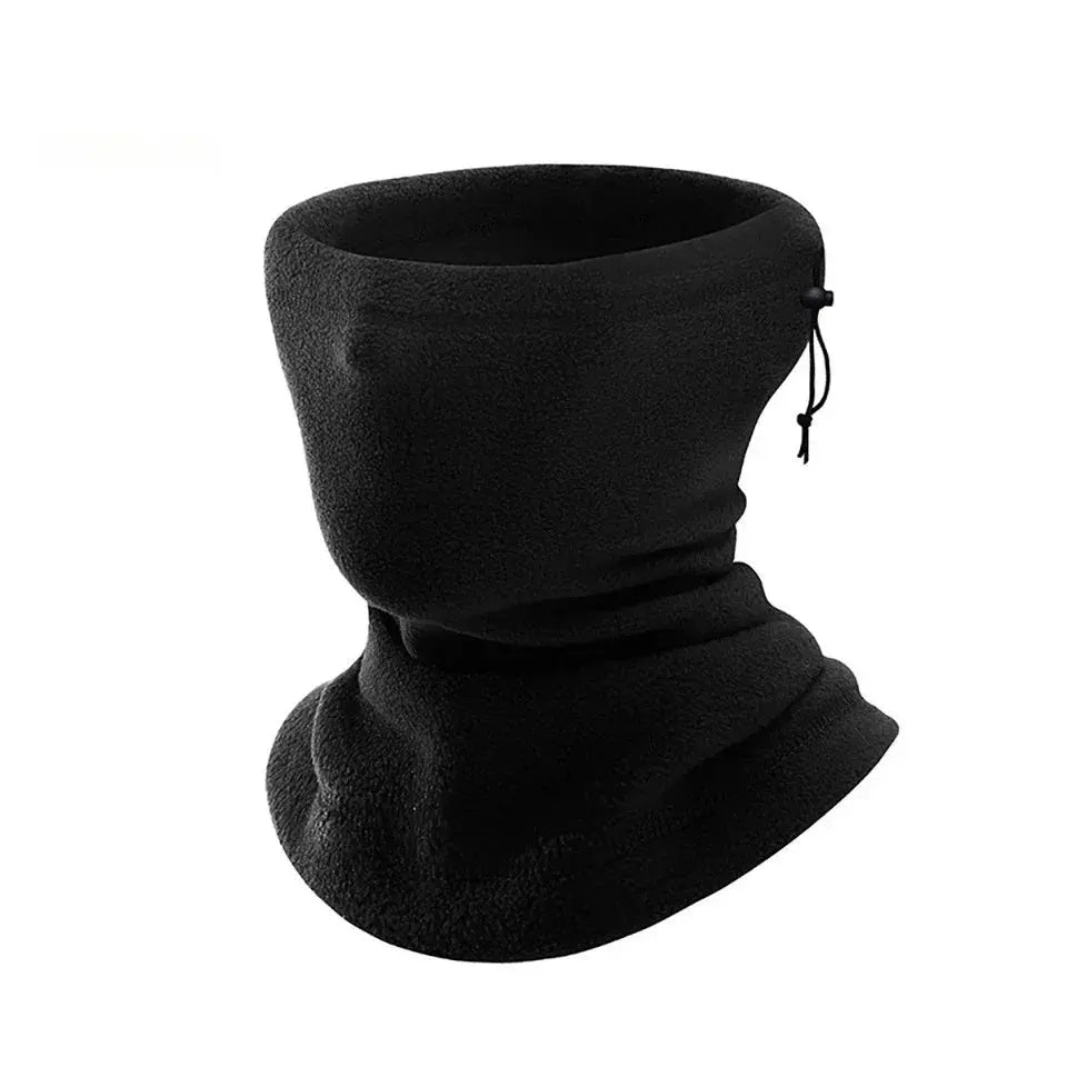 Windproof Fleece Balaclava Half Mask with Breathable Insulation for Winter Riding and Outdoor Activities