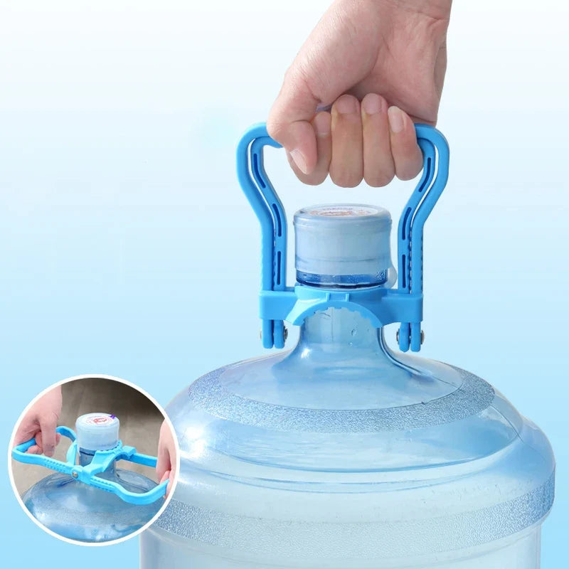 2Pcs of 5 Gallon Water Bottle Handle with Dual Mode Carry Design and Ergonomic Grip for Easy Jug Transport
