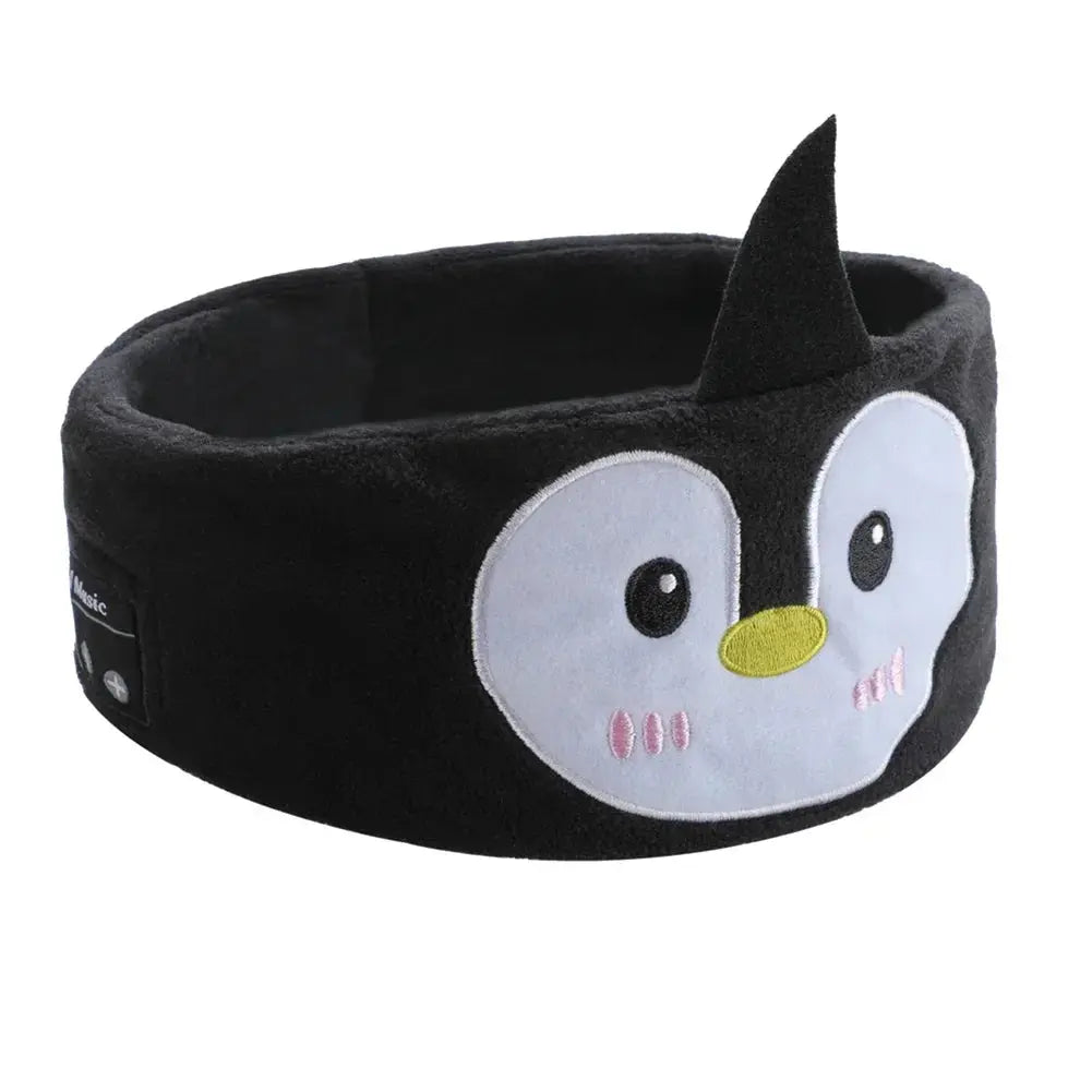 Bluetooth 5.0 Music Sleep Mask for Kids with Built-in Stereo Speakers and Hands-Free Control