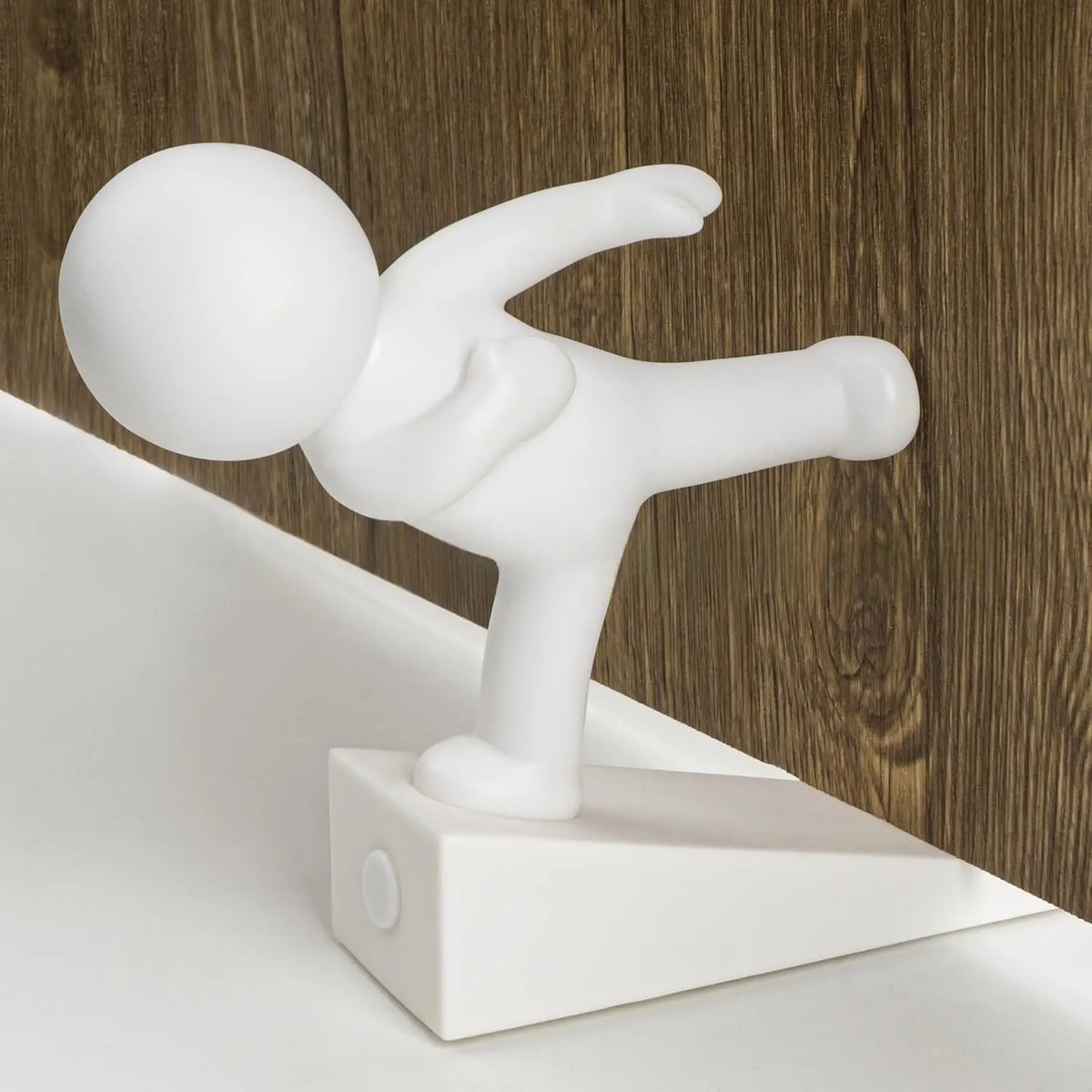 Character Door Stop with Non Slip Decorative Design for Bedrooms Living Spaces and Everyday Door Protection