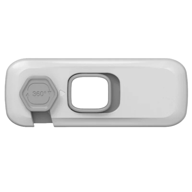 Child Proof Fridge Lock with Adhesive Mounting for Refrigerator, Freezer and Cabinet Doors
