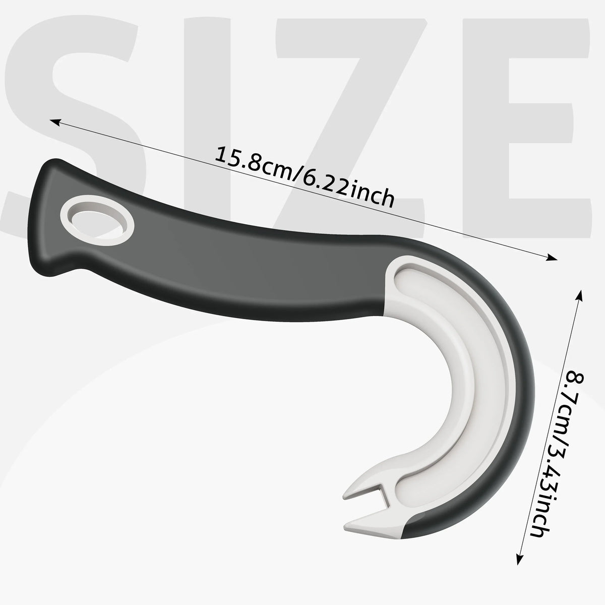 Easy Grip Ring Pull Can Opener Manual Pull Tab Tool