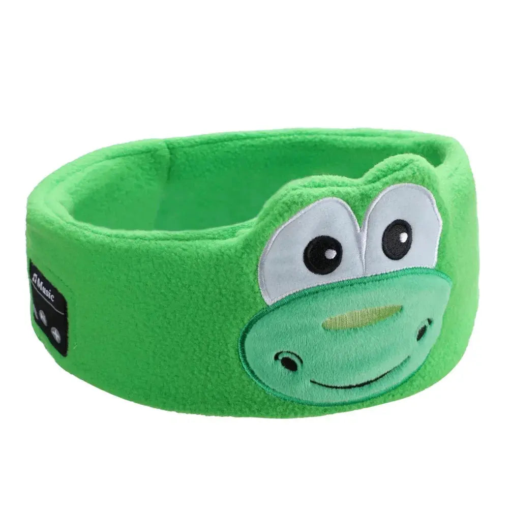 Bluetooth 5.0 Music Sleep Mask for Kids with Built-in Stereo Speakers and Hands-Free Control