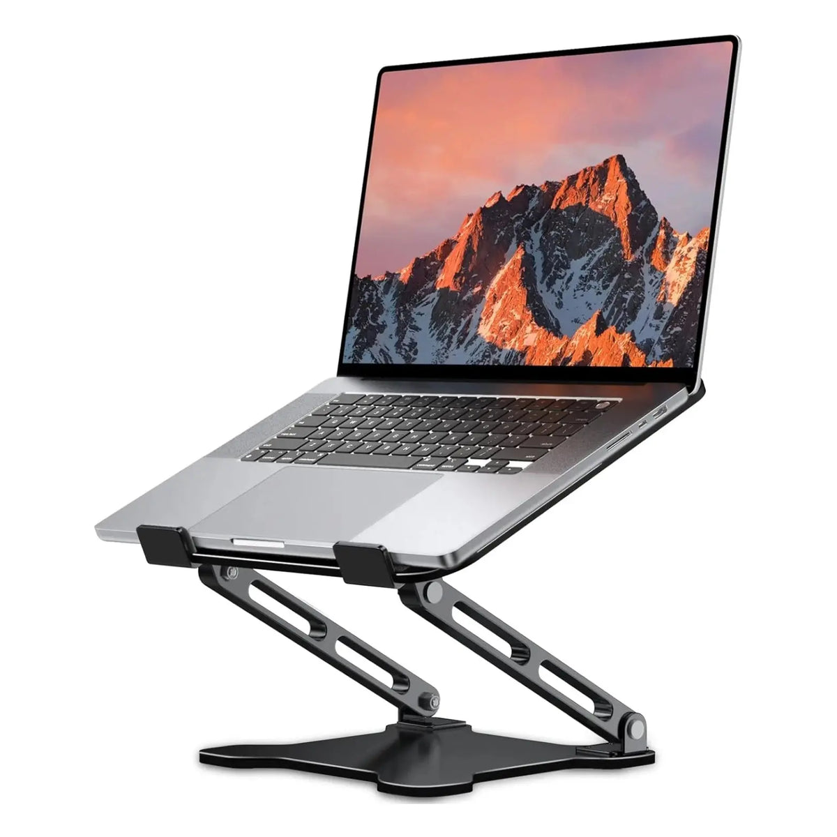 Adjustable Aluminum Laptop Stand for Tablet and Notebook