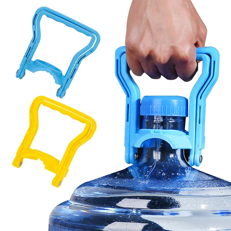 2Pcs of 5 Gallon Water Bottle Handle with Dual Mode Carry Design and Ergonomic Grip for Easy Jug Transport
