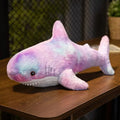 11.8" (30cm) Purple Shark Plush Toy with Soft Cotton Filling for Sleep Comfort, Relaxation, Gifting, and Decorative Room Display